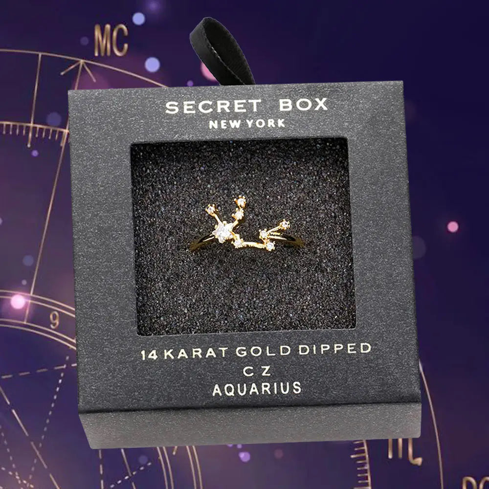 Dainty Star Sign Rings