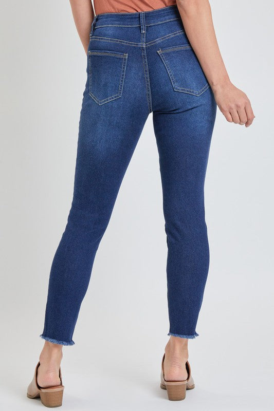 Missy 4-Button Skinny Ankle Jean
