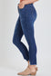 Missy 4-Button Skinny Ankle Jean