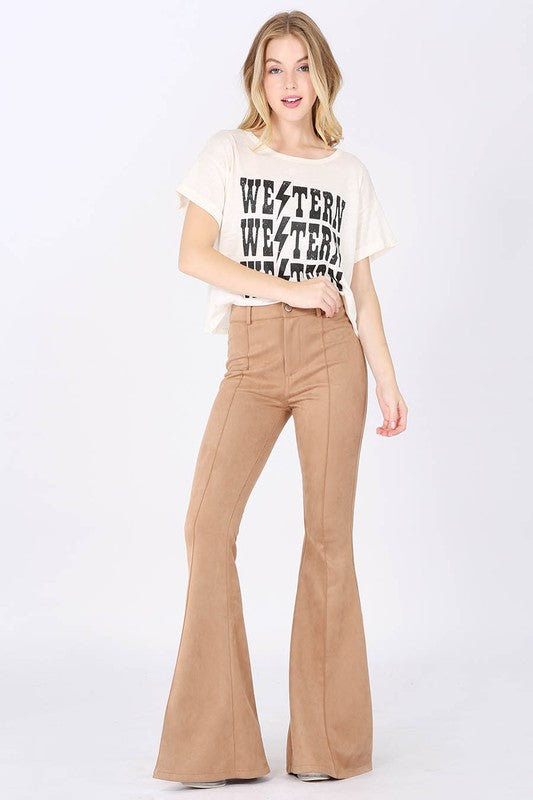 Flared Bellbottom Pants