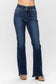 Judy Blue Vintage HW Frayed Bootcut *Plus*