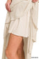Woven Crinkle Gauze Top & Skirt Set