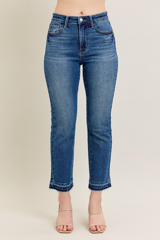 Judy Blue Kick Flare Release Hem
