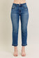 Judy Blue Kick Flare Release Hem