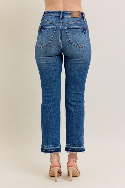 Judy Blue Kick Flare Release Hem