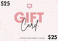 Aveline Gift Cards💗