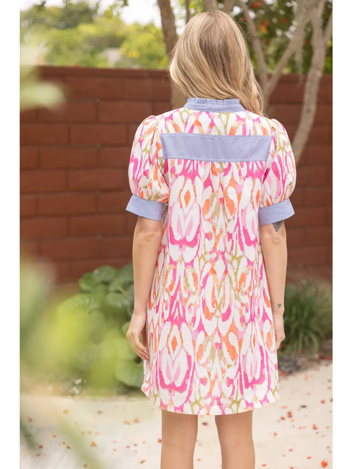 Palm Springs Pop Abstract Dress