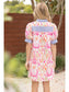 Palm Springs Pop Abstract Dress