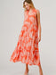 Sleeveless Midi Maxi Tiered Dress