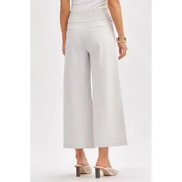 Magic Wide Wrinkle-Free Cropped Pants