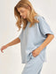 Poncho Top & Bell Bottom Modal Travel Set
