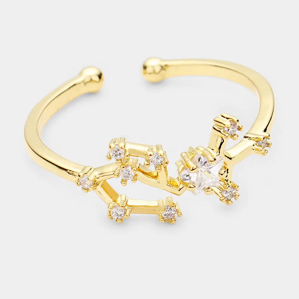 Dainty Star Sign Rings