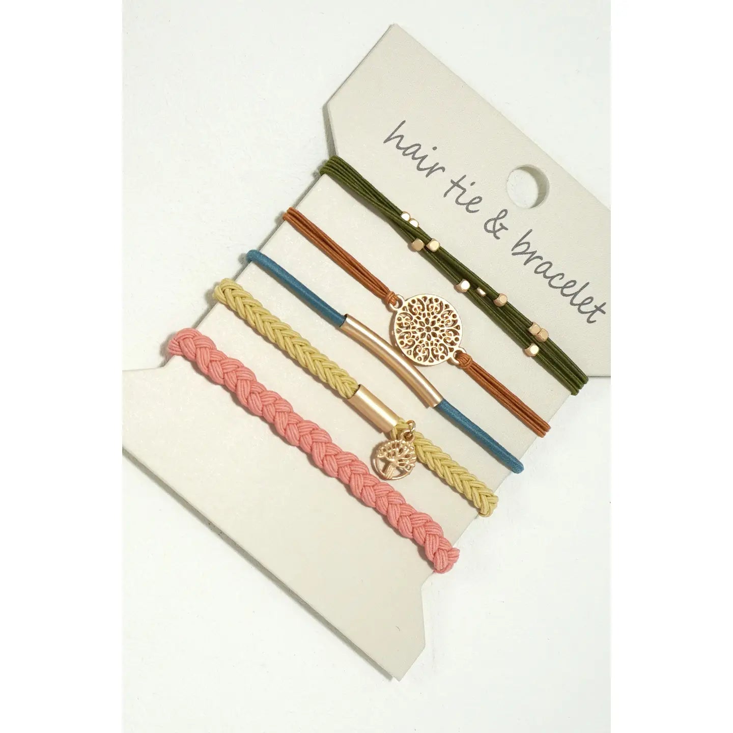Boho Dual Function Bracelet/Hair Tie
