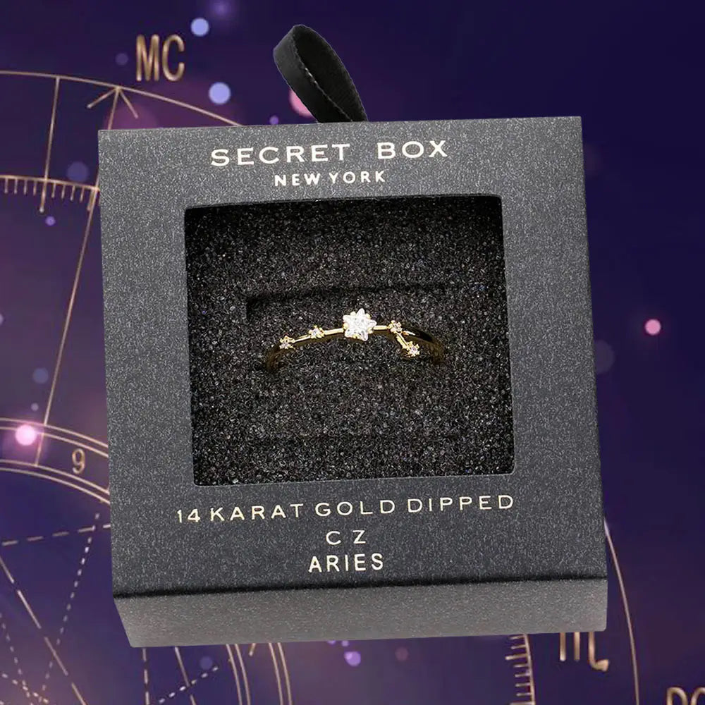 Dainty Star Sign Rings