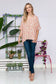 I'm Blushing Floral Short Sleeve Blouse