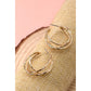 Triple Intertwined Hoop Earrings