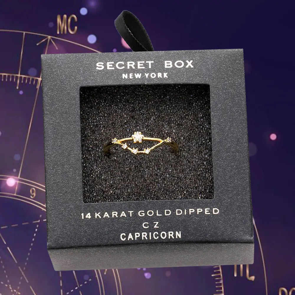 Dainty Star Sign Rings