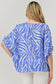 Blue Abstract Print