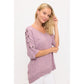 Lilac Dolman Grommet Sleeve