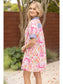 Palm Springs Pop Abstract Dress