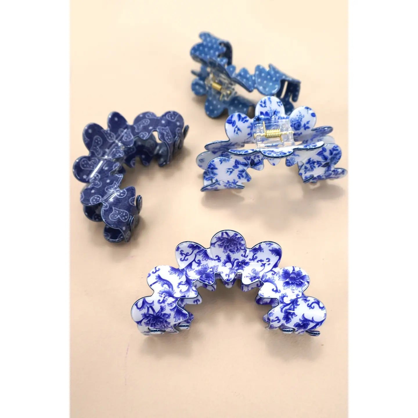 Floral Cottagecore Hair Claw