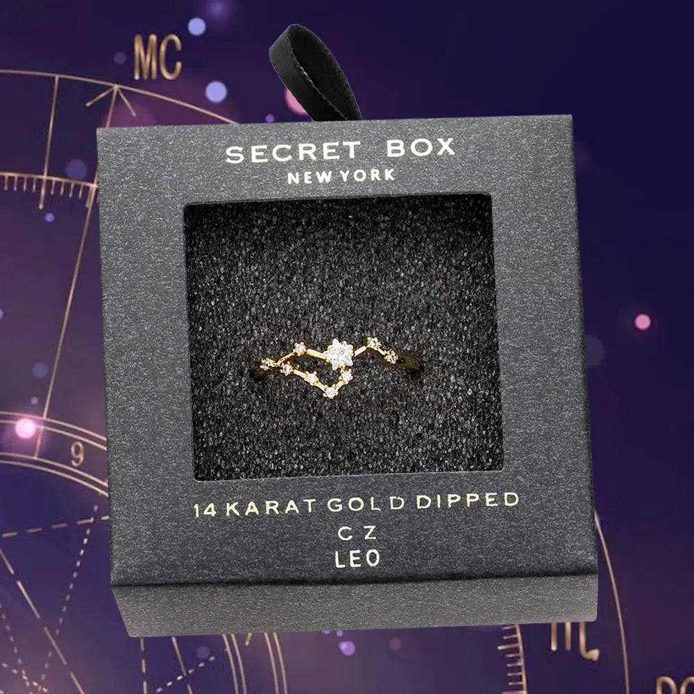 Dainty Star Sign Rings
