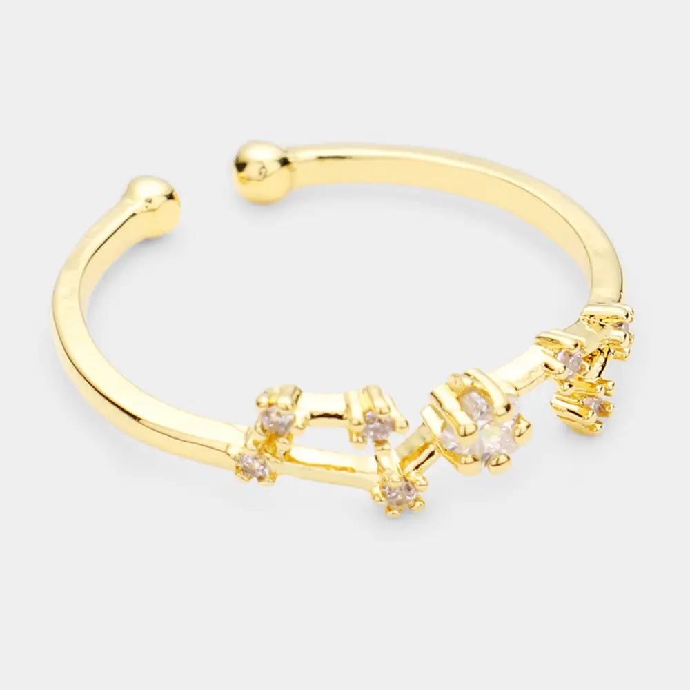 Dainty Star Sign Rings