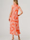 Sleeveless Midi Maxi Tiered Dress