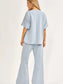 Poncho Top & Bell Bottom Modal Travel Set