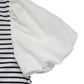 Short Sleeve Striped Knit Tee