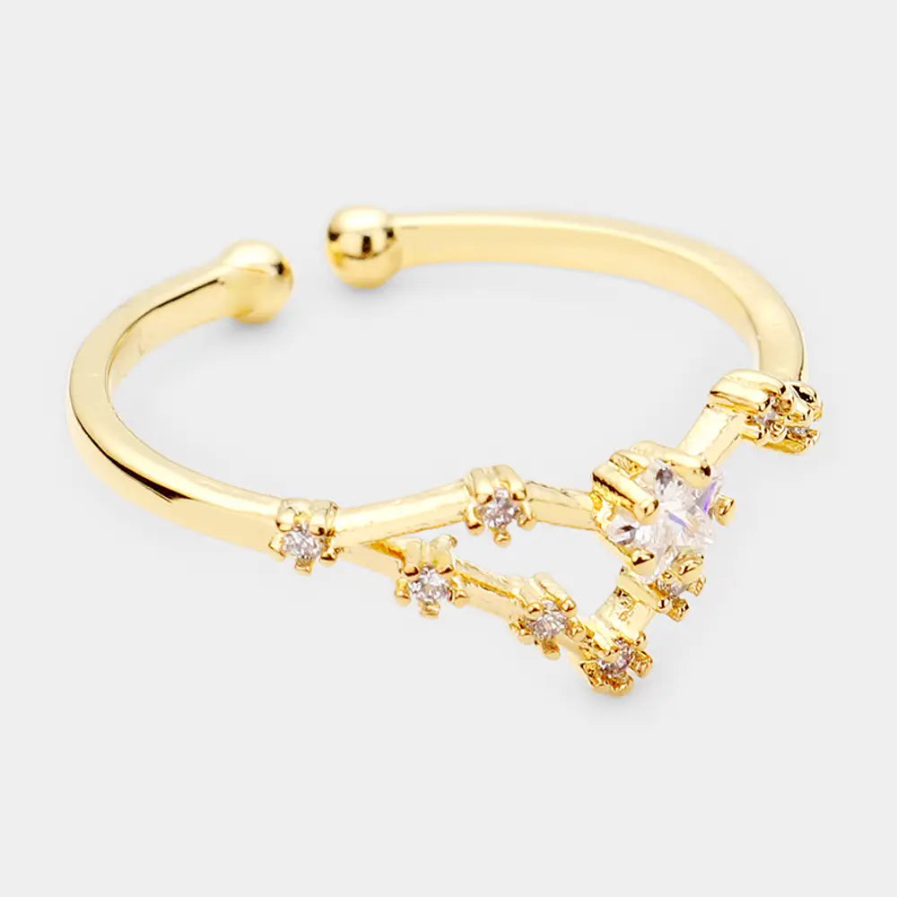 Dainty Star Sign Rings