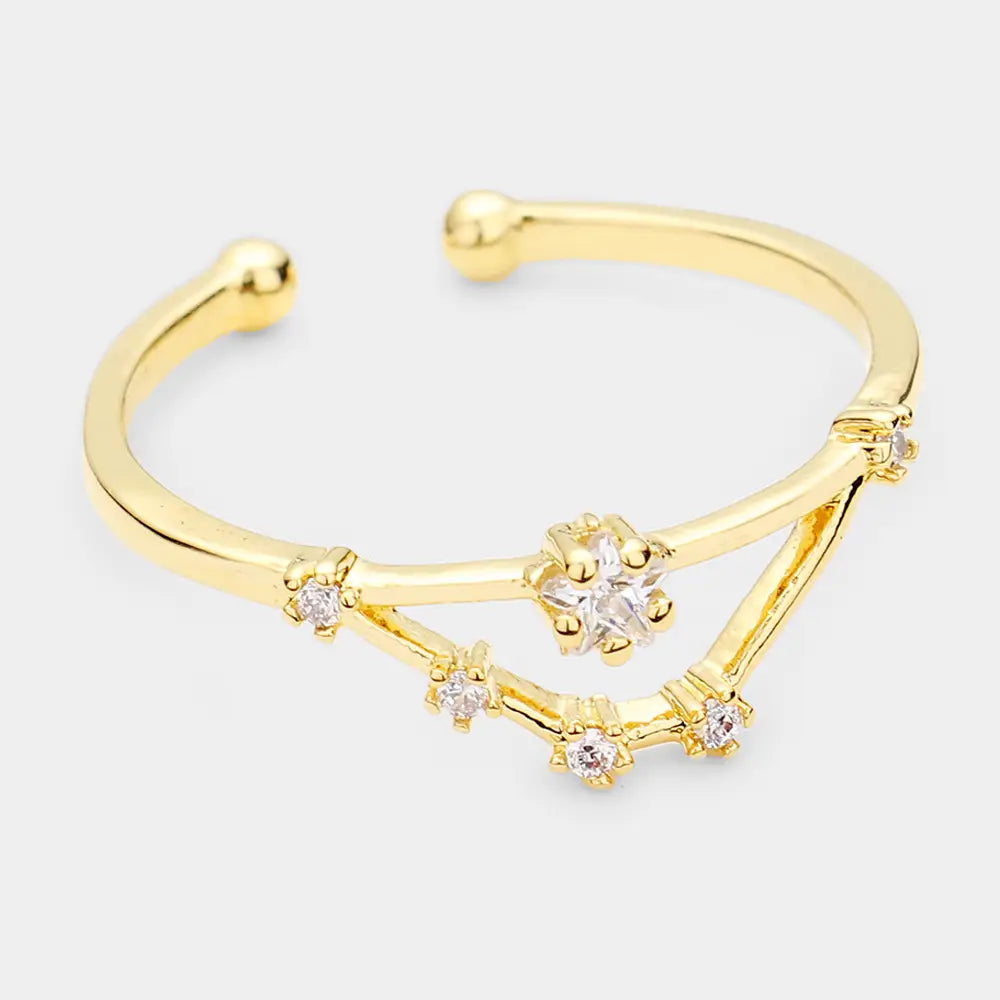 Dainty Star Sign Rings