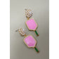 Pickleball Pearl Racket Earrings