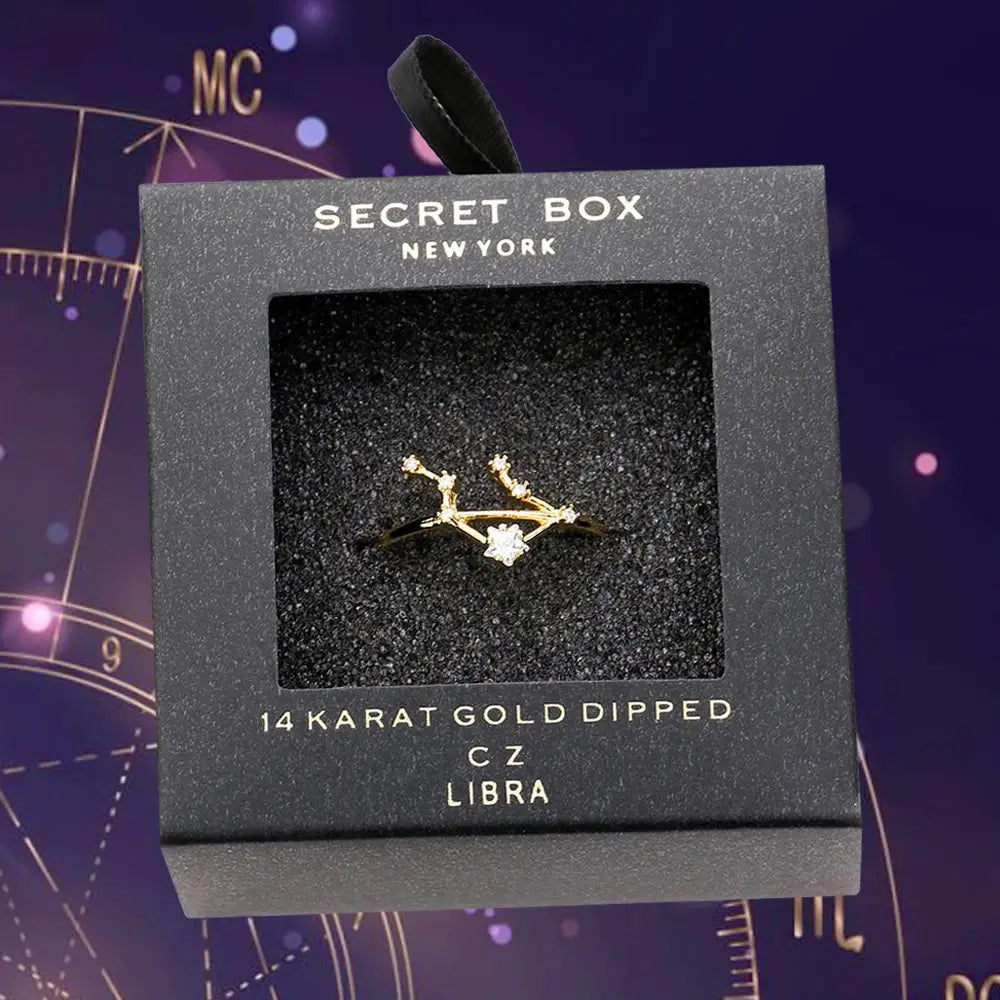 Dainty Star Sign Rings