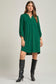 Wrinkle-Free Solid Dress