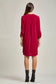 Wrinkle-Free Solid Dress