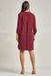Wrinkle-Free Solid Dress
