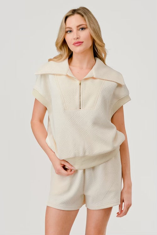 Textured 2-piece Set